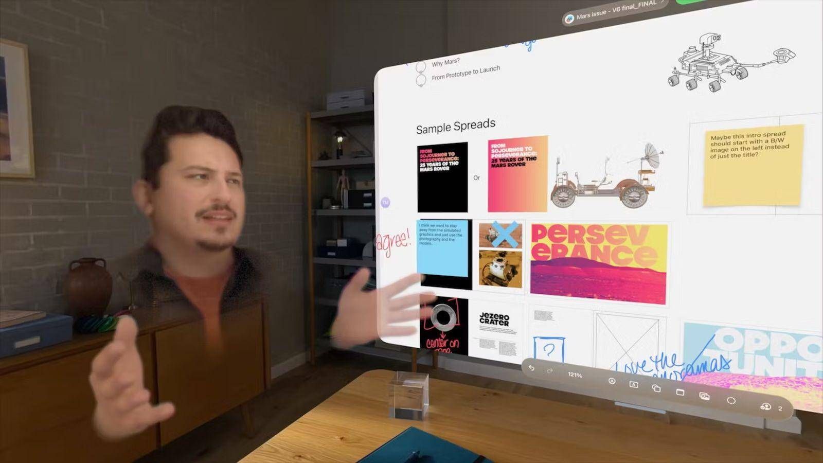Apple、Vision Pro の空間ペルソナを使用して仮想現実のグループ化を開始