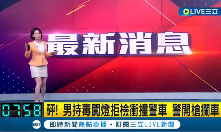 Terremoto a Taiwan in diretta tv
