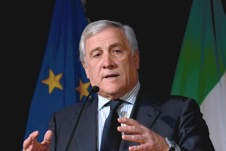 Italy's foreign minister Antonio Tajani