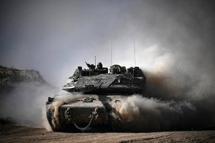 Un tank israeliano