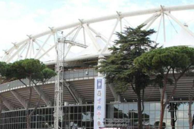 Lo stadio Olimpico di Roma (Fotogramma)