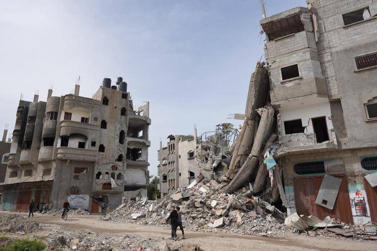 Macerie a Gaza - (Afp)