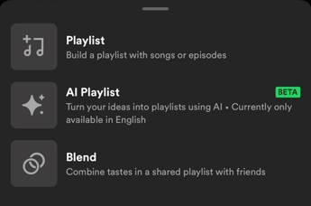 Spotify, arrivano le playlist create con l’intelligenza artificiale