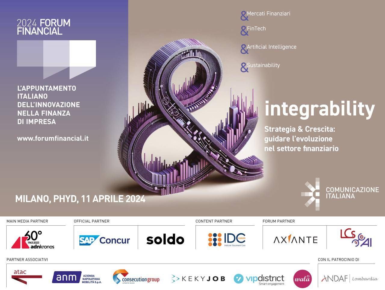 İşletmeler, Milano'daki Finansal Forum'un dördüncüsü