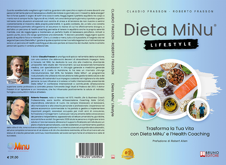 Claudio e Roberto Frasson, Dieta MiNu Lifestyle: il Bestseller su come raggiungere il benessere psicofisico in modo personalizzato