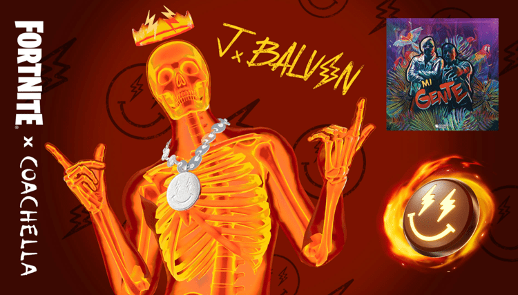 Fortnite va al Coachella, ospiti J Balvin e Doja Cat