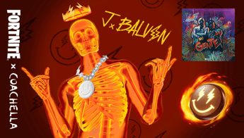 Fortnite va al Coachella, ospiti J Balvin e Doja Cat