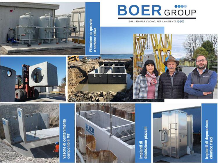 Da cento anni, il gruppo BOER è a servizio dell’ambiente e delle costruzioni