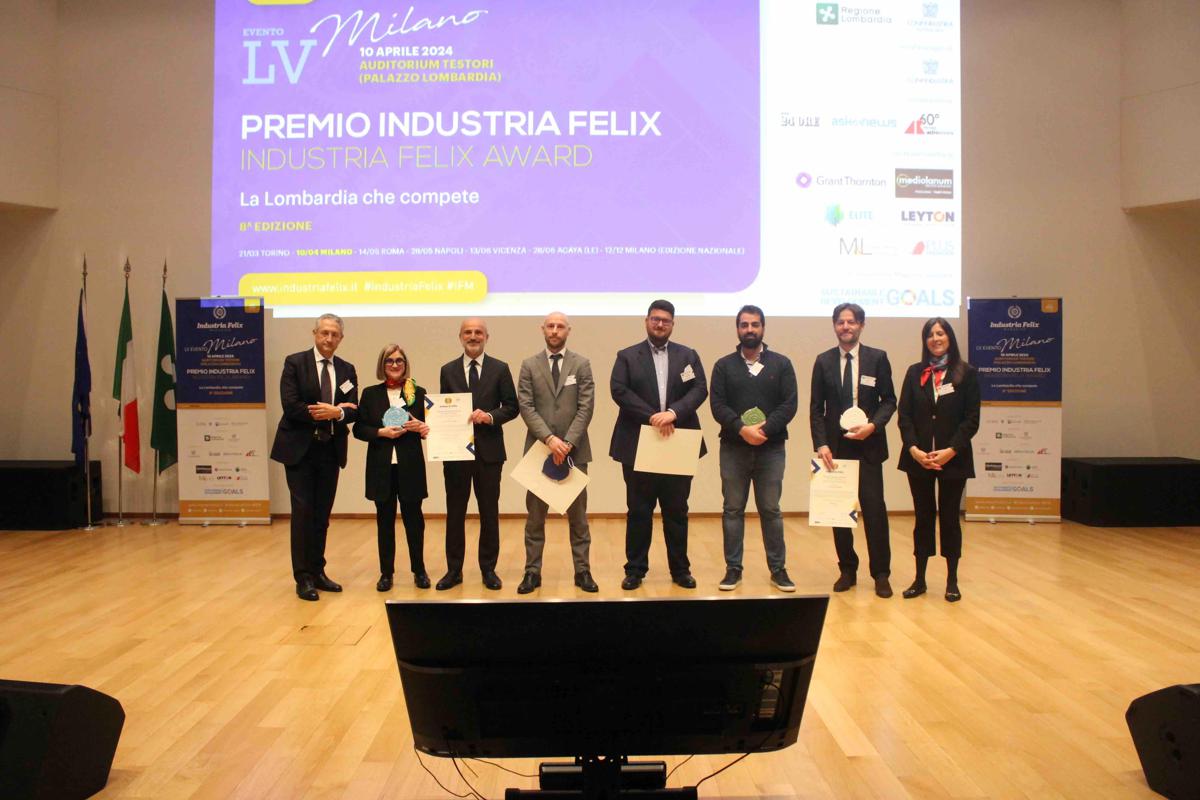 A Milano il premio 'Industria felix'