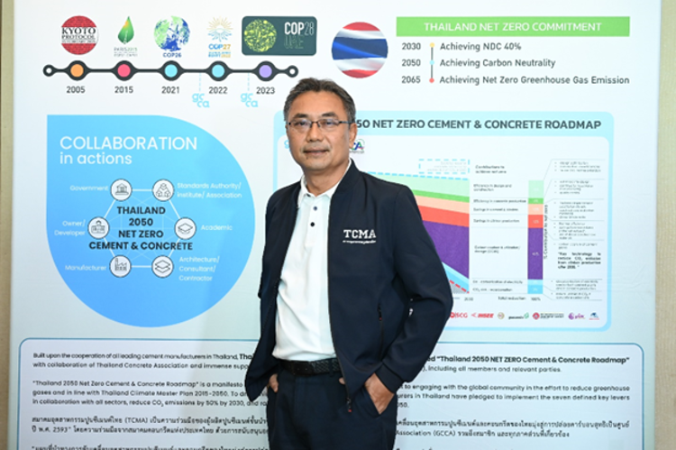 Accelerating forward Thailand’s cement roadmap, Dr. Chana Poomee, TCMA Chairman, is set to strengthen tie with global green funds boosting Thai industry competitiveness and effort to achieve the Net Zero 2050