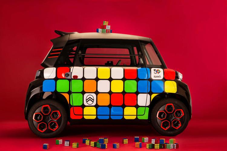 Design Week, Citroën Ami celebra 50 anni Cubo di Rubik