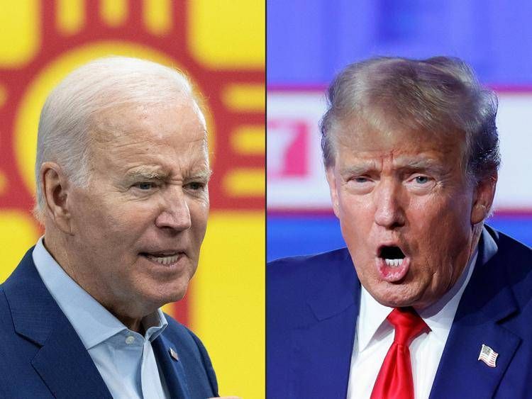 Joe Biden e Donald Trump - Afp