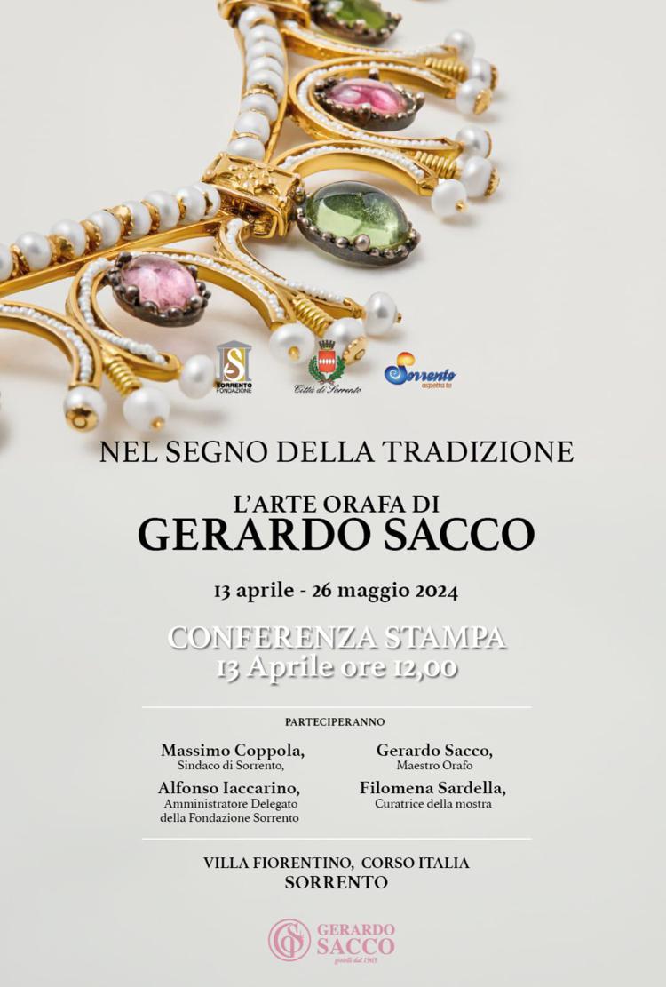 Sorrento capitale del Made in Italy, in mostra Gerardo Sacco