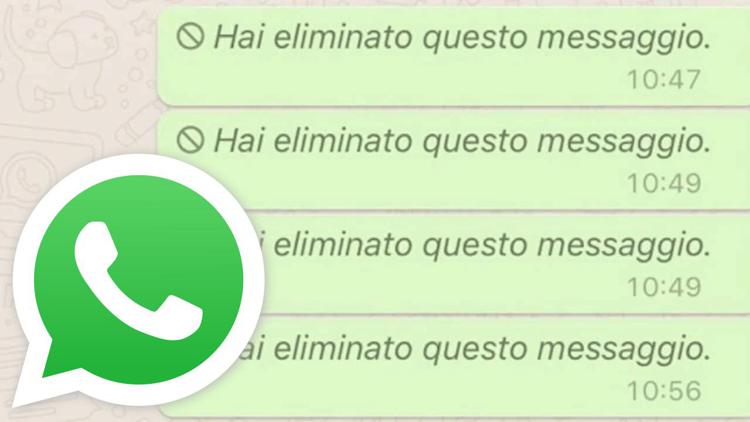 WhatsApp, messaggi eliminati definitivamente? No, ecco come leggerli