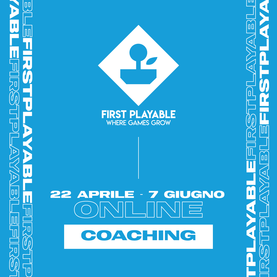 First Playable Coaching 2024 – support for new talents in made in Italy video games