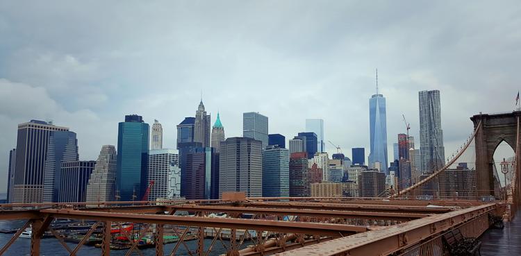 Panoramica di New York -   
