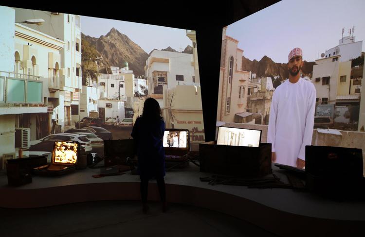Il padiglione del Sulranato dell'Oman alla Biennale nel 2022 - Fotogramma /Ipa