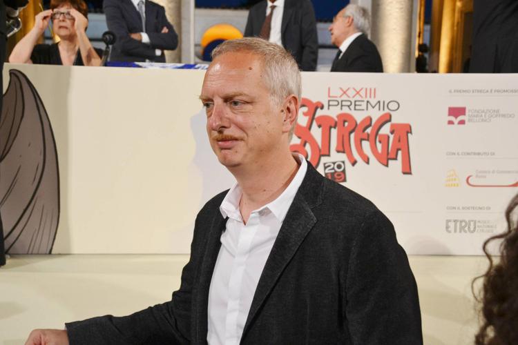 Antonio Scurati al Premio Strega nel 2019 - Fotogramma