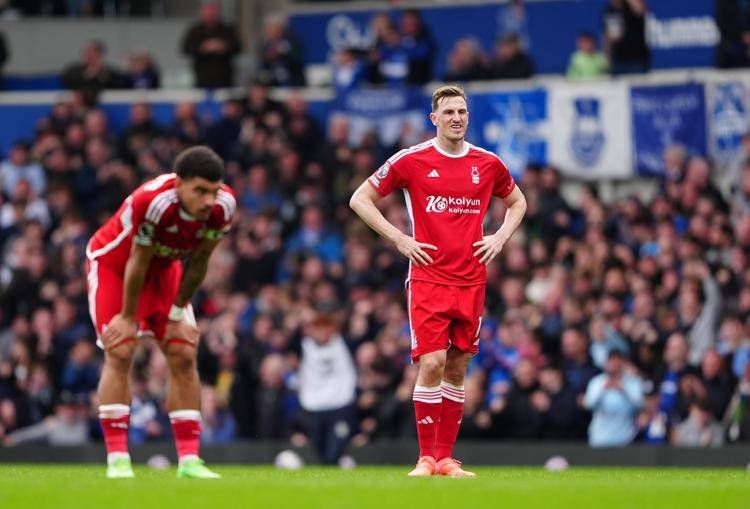 I giocatori del Nottingham Forest delusi