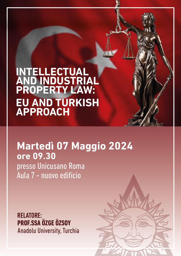 Unicusano: diritto della proprietà intellettuale e sistema legislativo turco