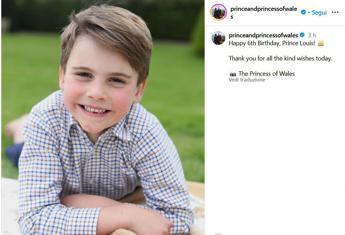 Buon compleanno Louis! Kate Middleton pubblica foto del principe che oggi compie 6 an