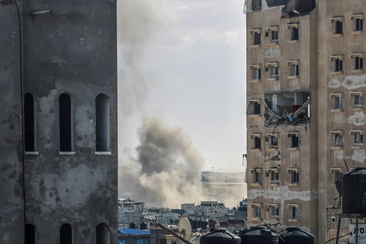 Bombardamento a Rafah - Afp