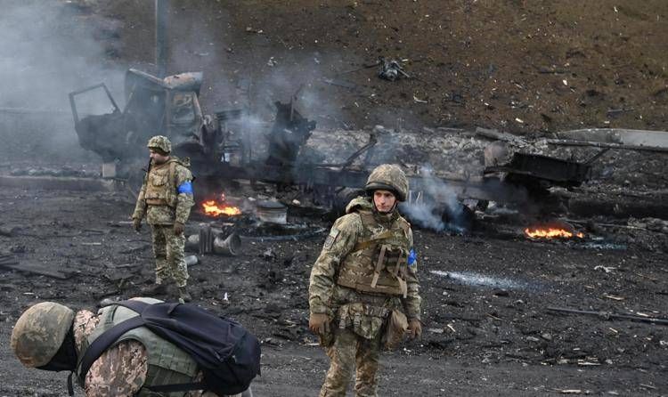 Soldati in Ucraina - (Afp)