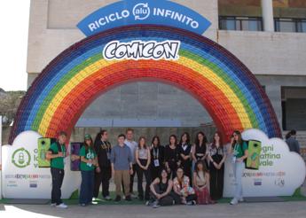 Sostenibilità, Arcobaleno Cial dà benvenuto ai 175mila visitatori di Comic