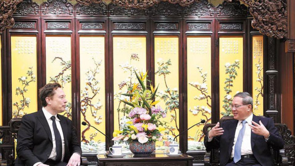 Elon Musk meets China’s Vice President in Beijing