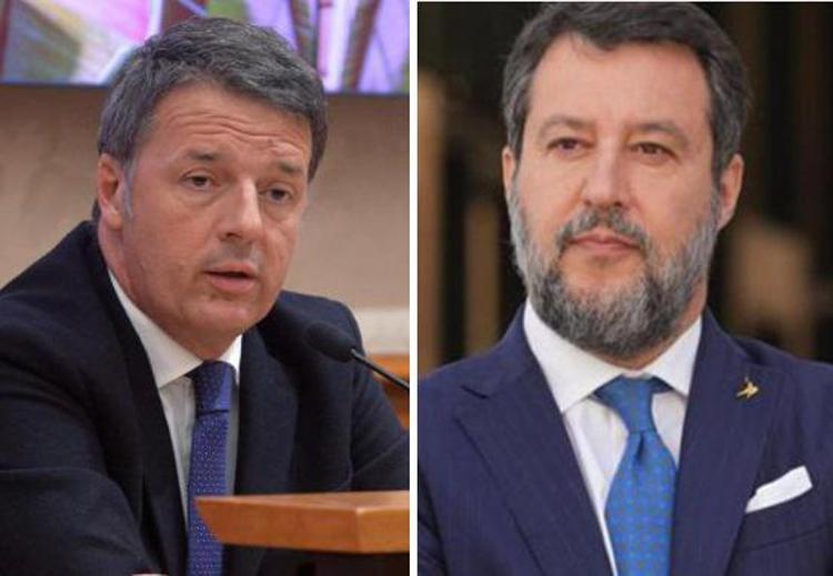 Matteo Renzi e Matteo Salvini