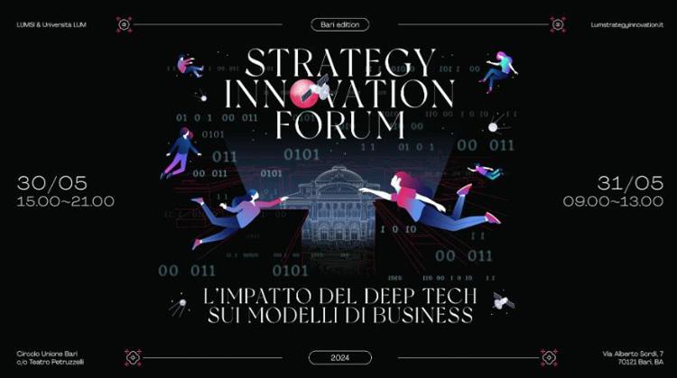 Ict, deep tech al centro dello 'Strategy innovation forum 2024'