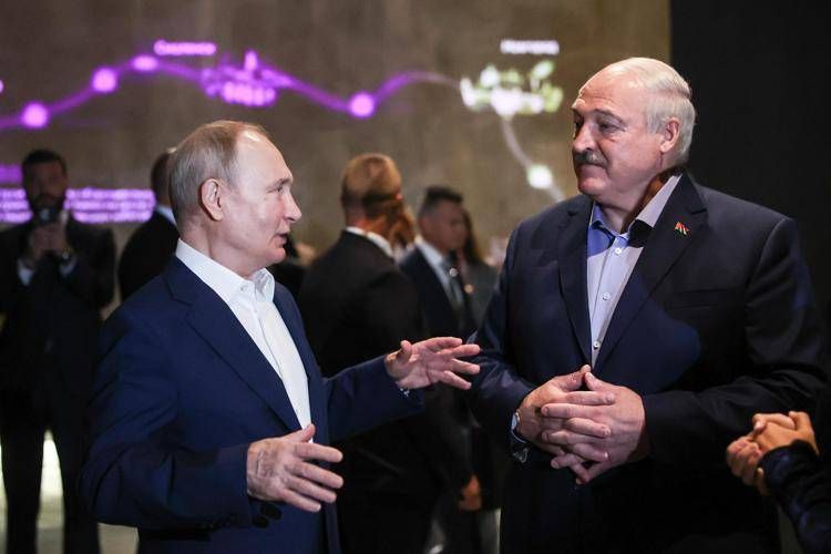 Lukashenko e Putin