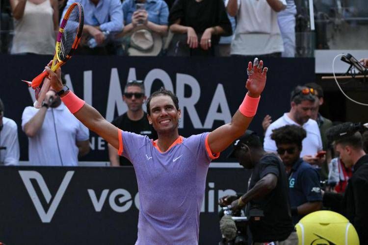 Internazionali d'Italia, Nadal al secondo turno