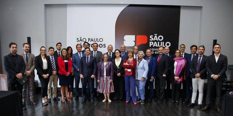 L'incontro della delegazione italiana con Felicio Ramuth, Vice Governatore dello Stato di San Paolo. 