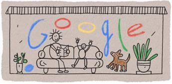 Festa della mamma, il doodle di Google per il 20