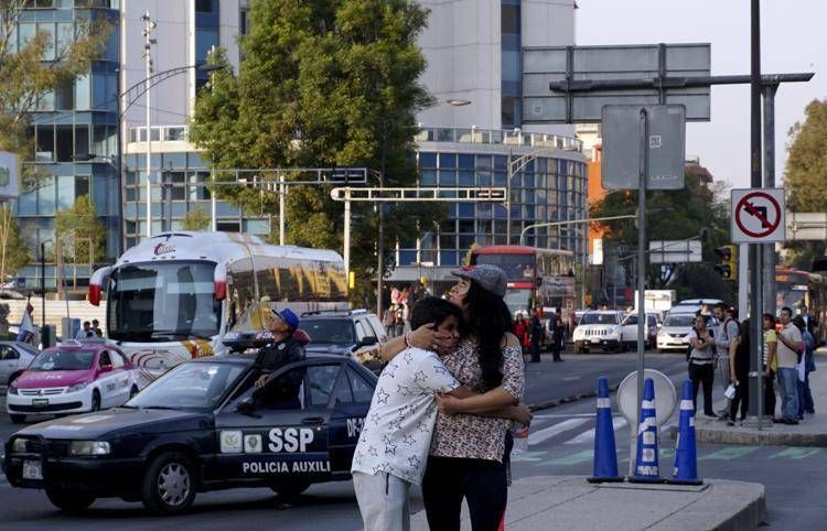 Terremoto in Messico (Afp)