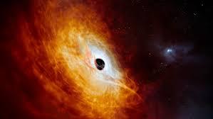 The NASA simulation of a black hole