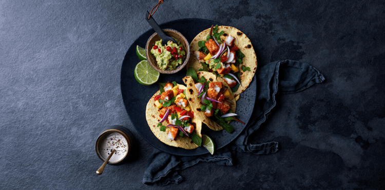 Tacos di merluzzo norvegese