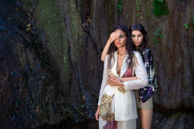 Due abiti firmati dalla giovane designer Caterina Moro