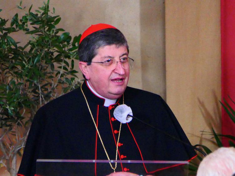 Il cardinale arcivescovo di Firenze, Giuseppe Betori - (Fotogramma)