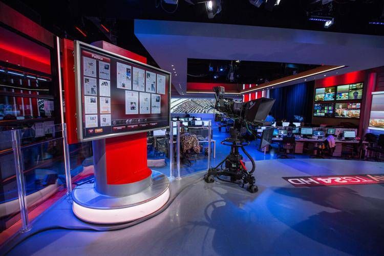 Gli studi di SkyTg24