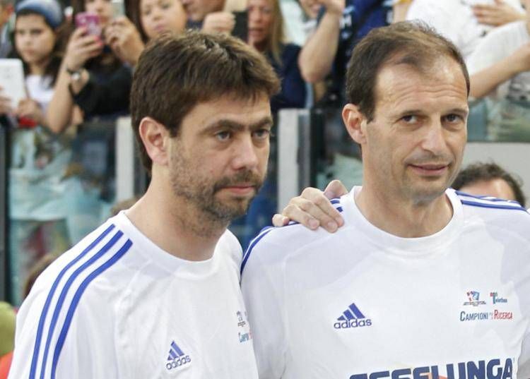 Andrea Agnelli e Massimiliano Allegri