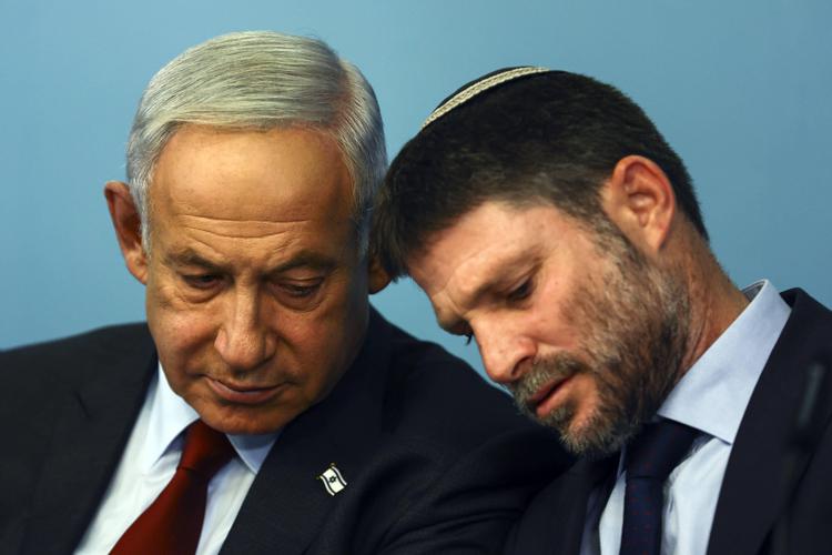 Benjamin Netanyahu e Bezalel Smotrich (Fotogramma/Ipa)