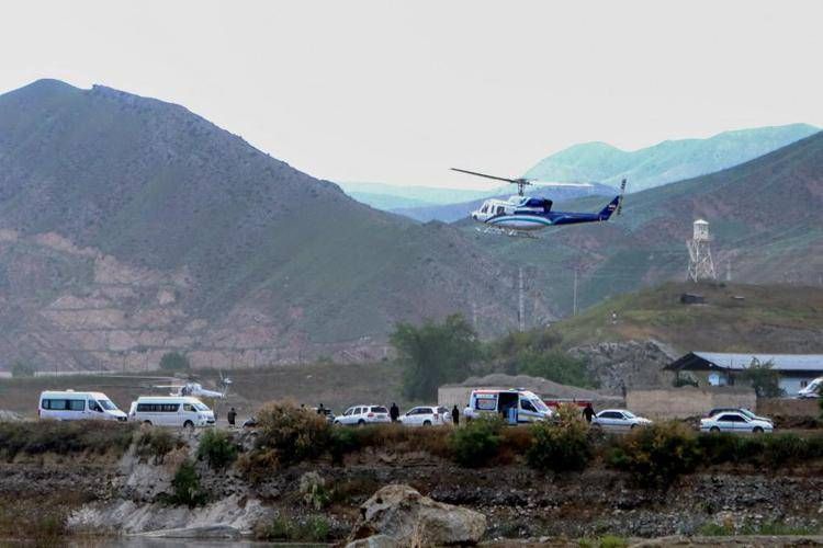 L'elicottero su cui viaggiava Raisi