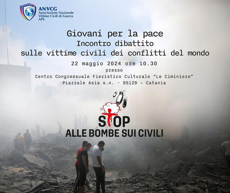 'Giovani per la Pace', a Catania incontro sul tema impatto guerre e conflitti armati su civili