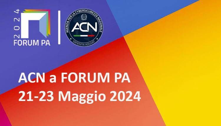 Cybersecurity e innovazione pubblica: l'Agenzia per la cybersicurezza nazionale al Forum PA 2024