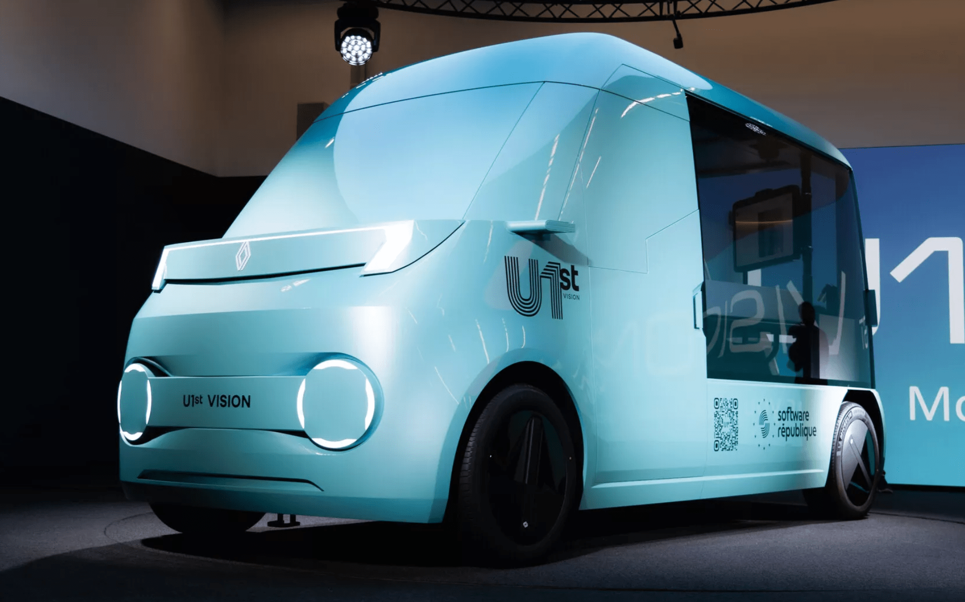 Renault, dört tekerlekli yüksek teknoloji hastanesi U1st Vision'ı sunuyor