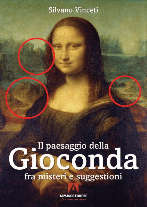 Mona Lisa'nın manzarasında Rocciamelone'nin Piedmontese dağı