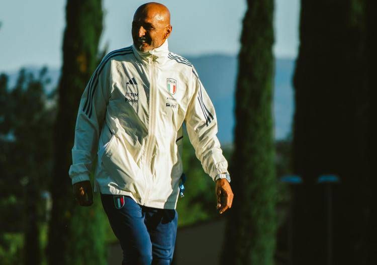 Il Ct dell'Italia Luciano Spalletti   - (Fotogramma)