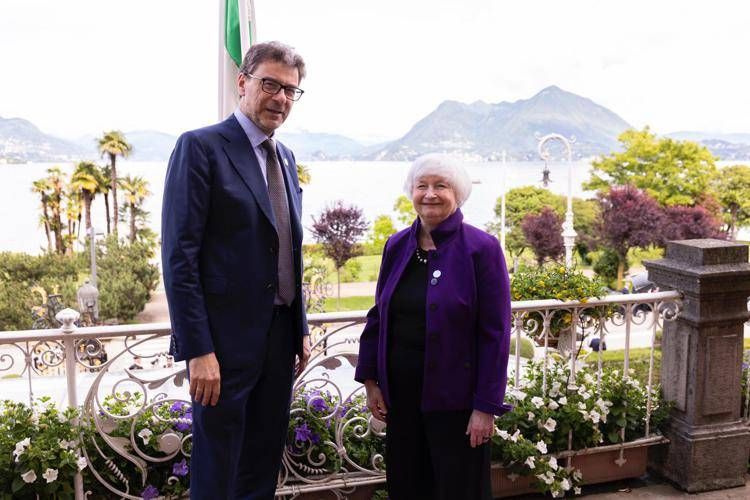 G7, bilaterale Giorgetti-Yellen a Stresa